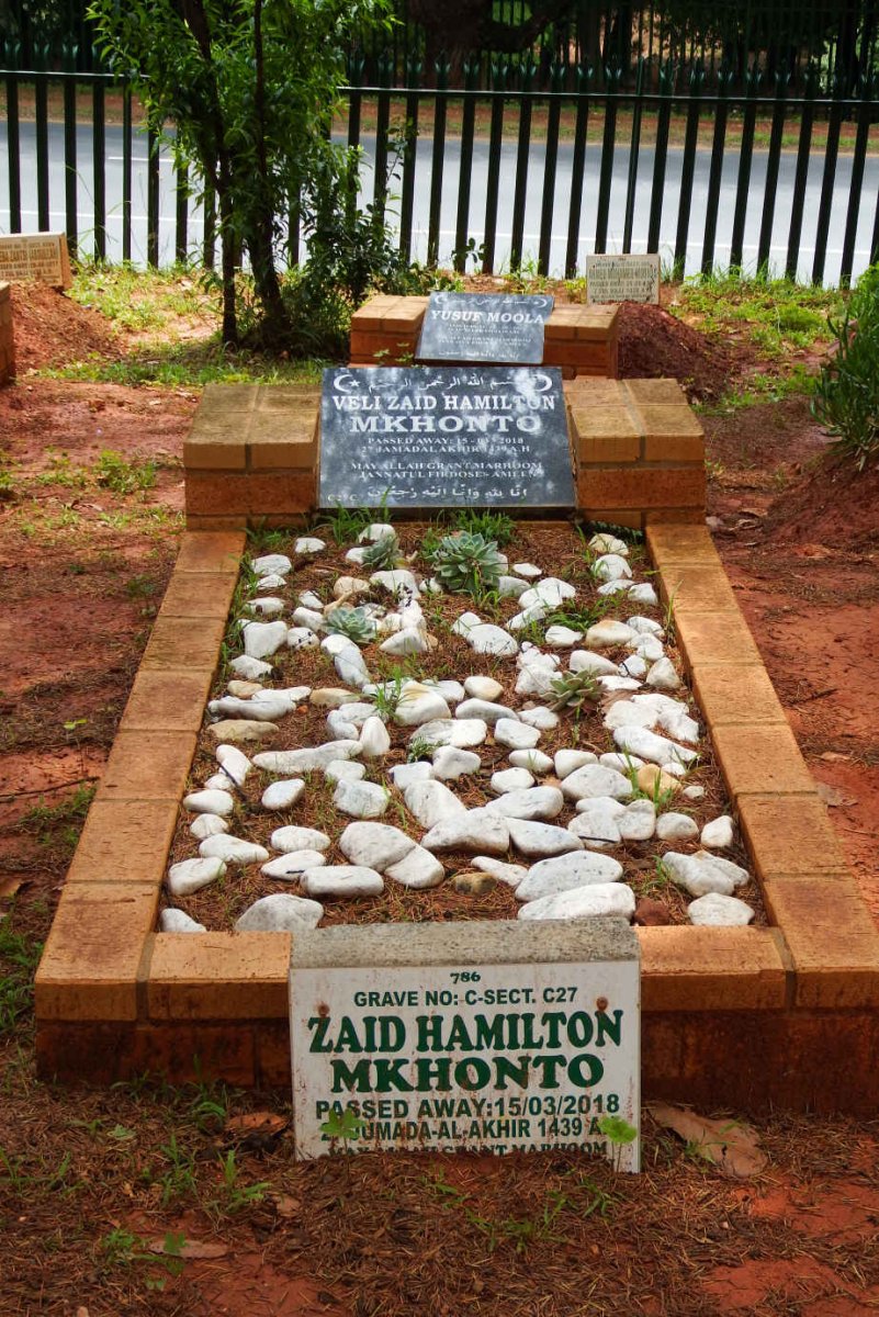 MKHONTO Zaid Hamilton -2018
