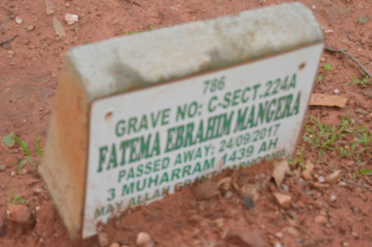 MANGERA Fatema Ebrahim -2017