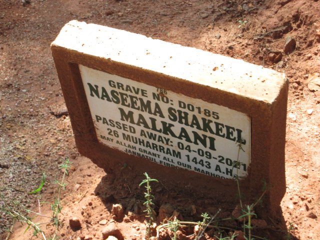 MALKANI Naseema Shakeel -2021