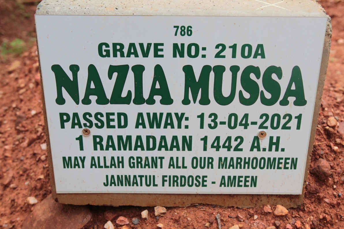 MUSSA Nazia -2021