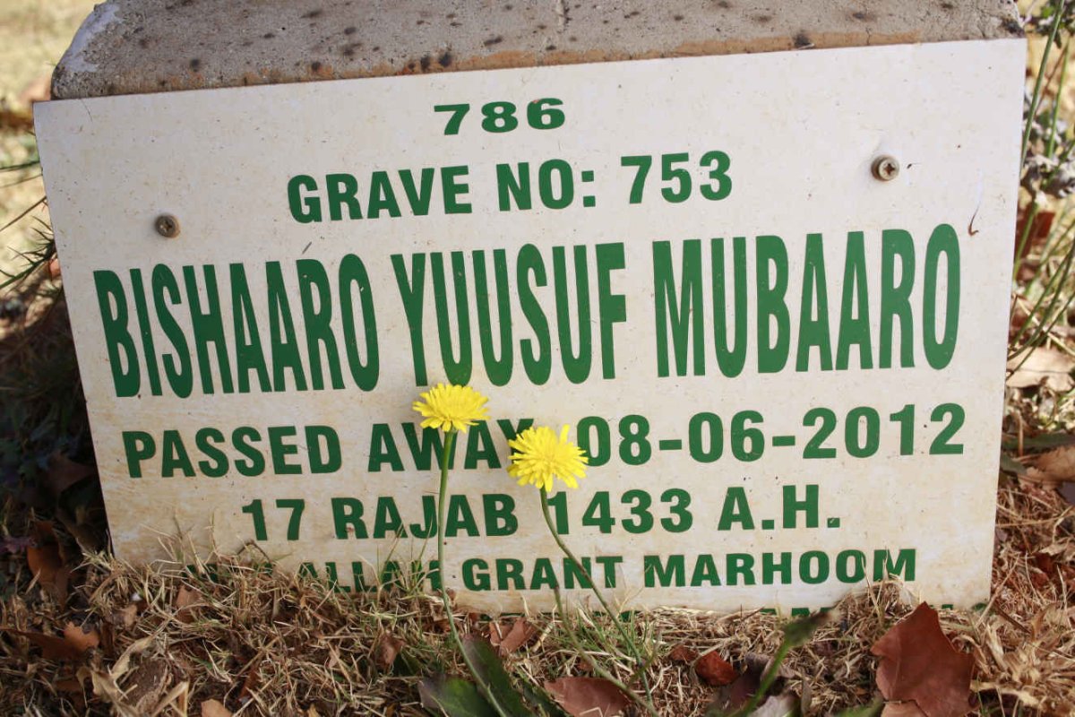 MUBAARO Bishaaro Yuusuf -2012