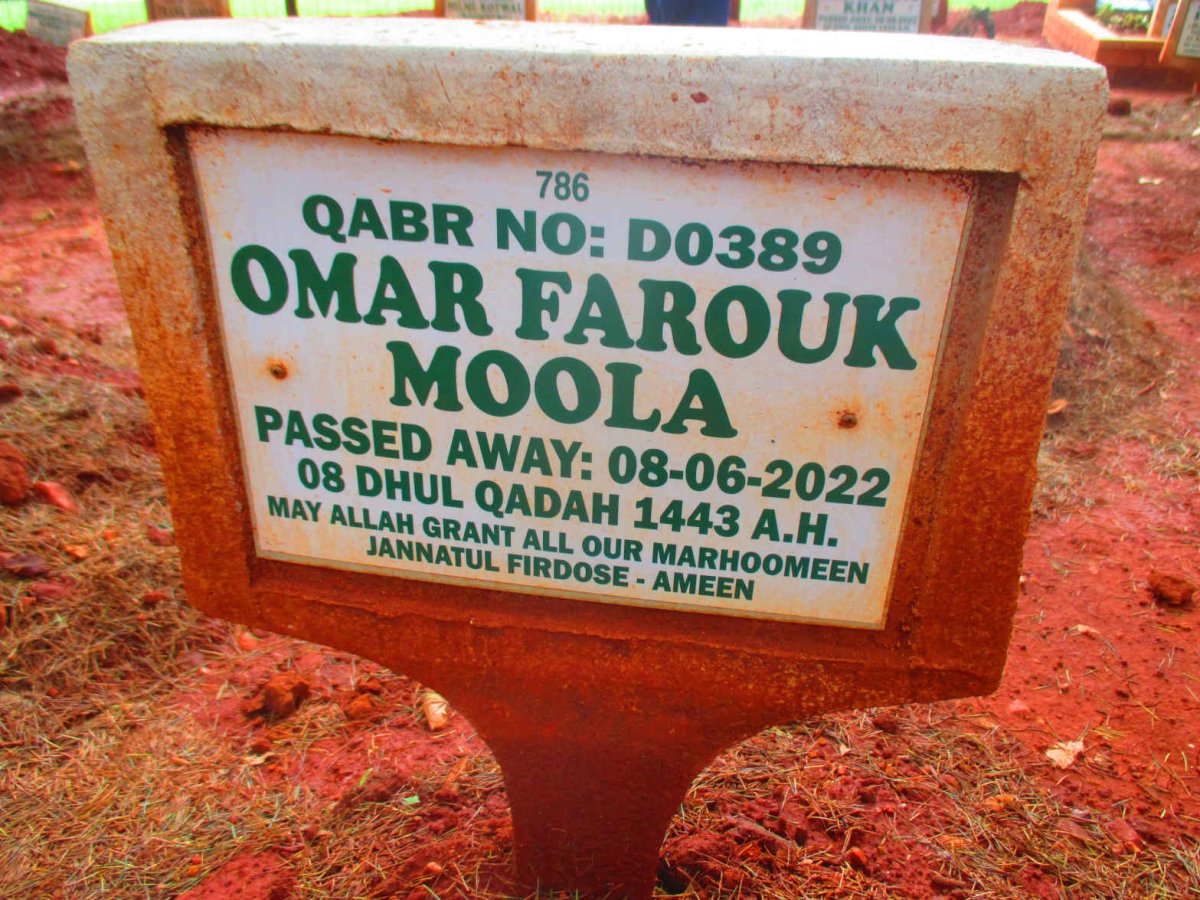 MOOLA Omar Farouk -2022