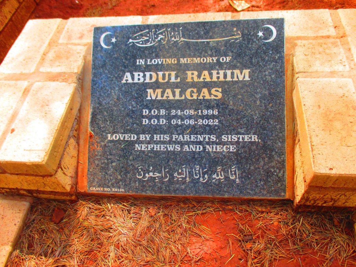 MALGAS Abdul Rahim 1996-2022
