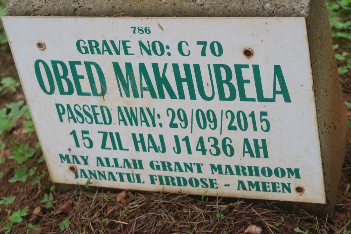 MAKHUBELA Obed -2015