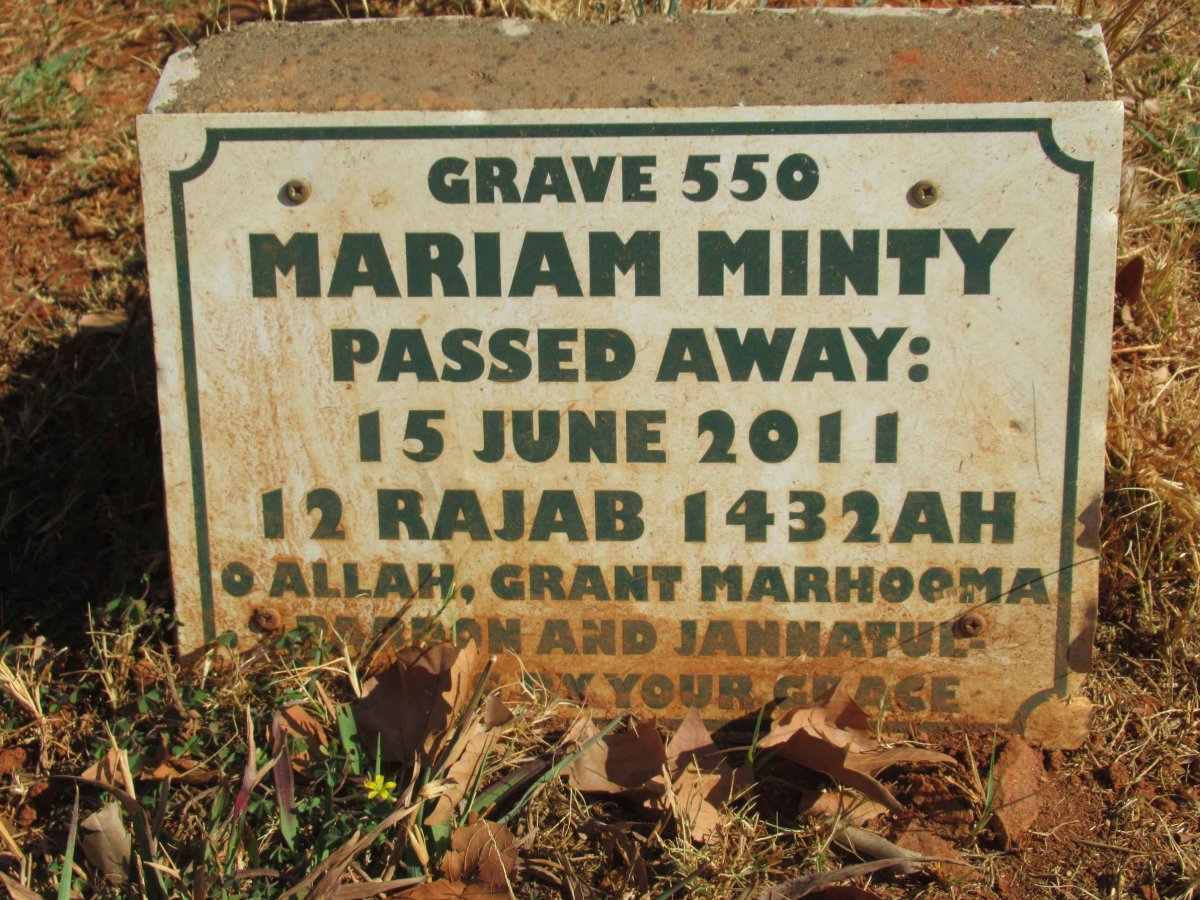 MINTY Mariam -2011
