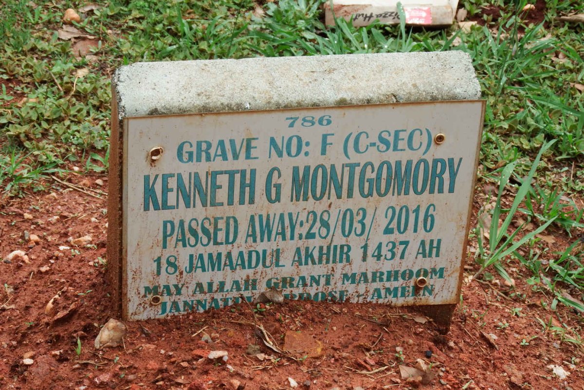 MONTGOMORY Kenneth G. -2016