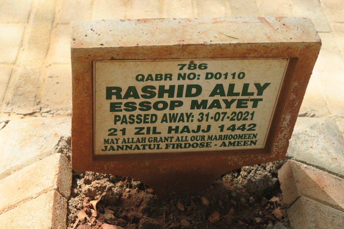 MAYET Rashid Ally Essop -2021
