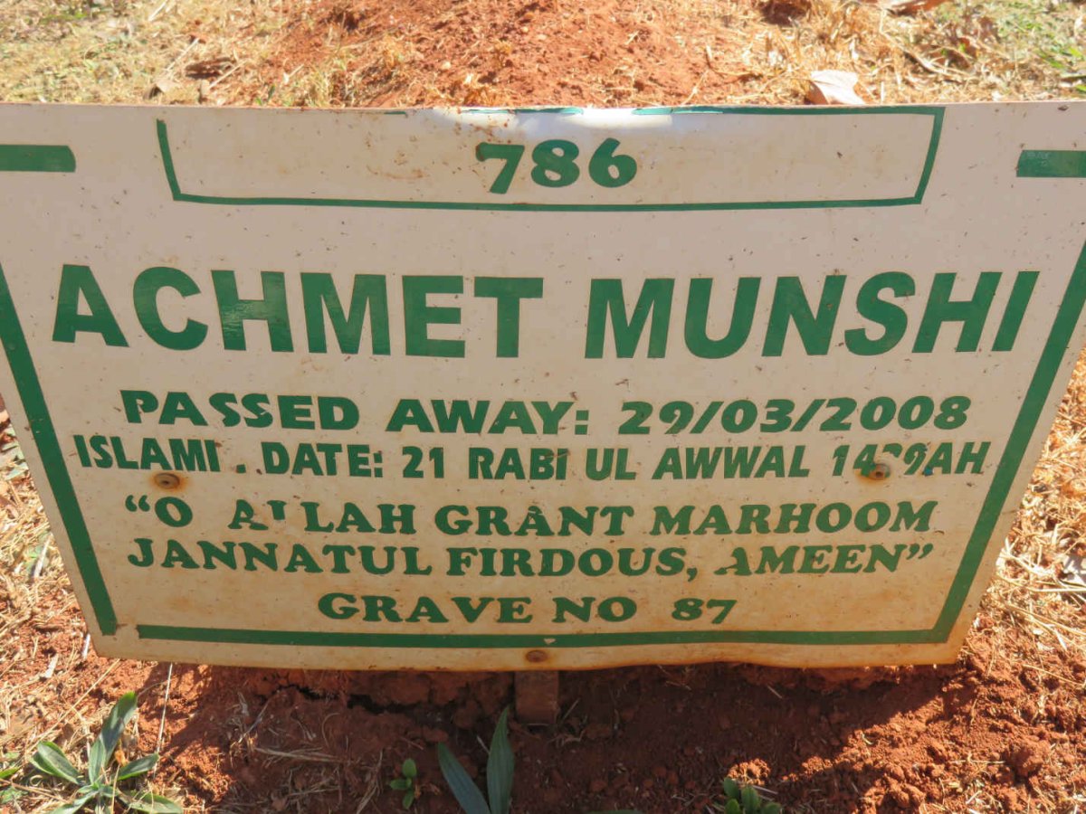 MUNSHI Achmet -2008