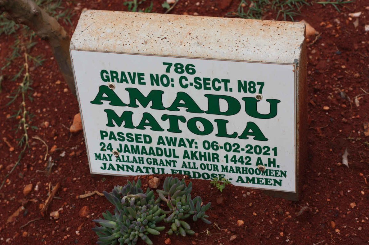 MATOLA Amadu -2021