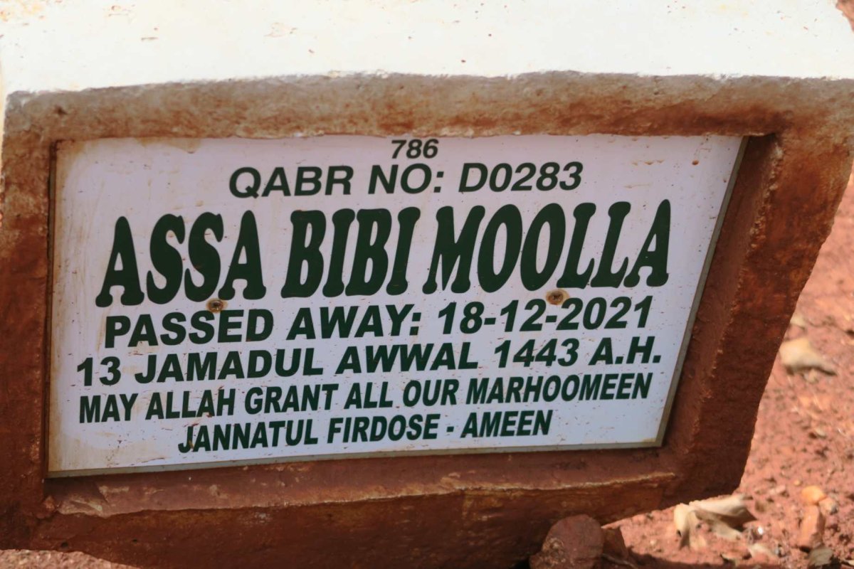 MOOLLA Assa Bibi -2021