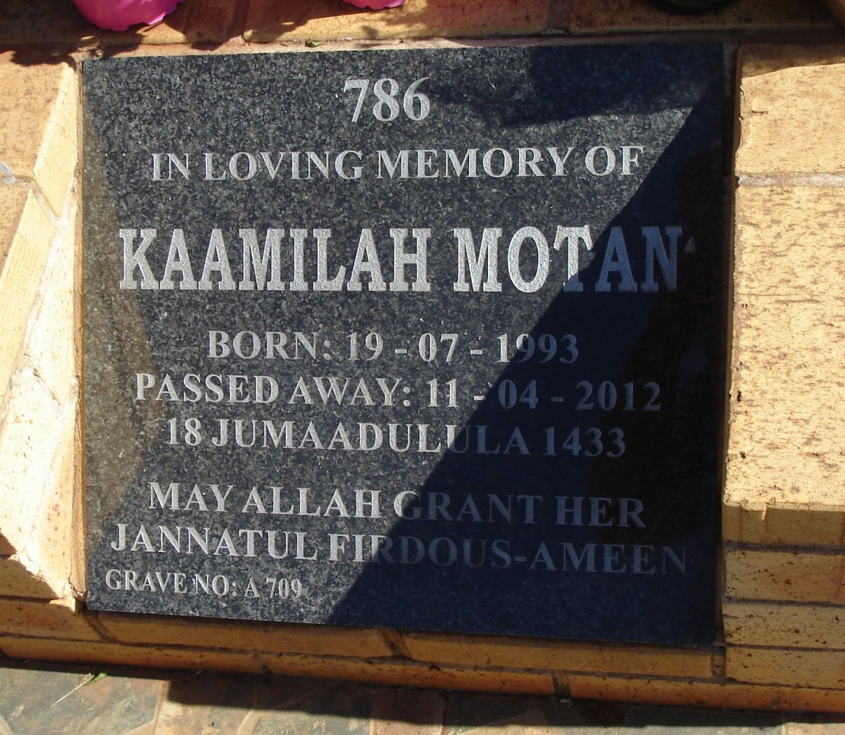 MOTAN Kaamilah 1993-2012