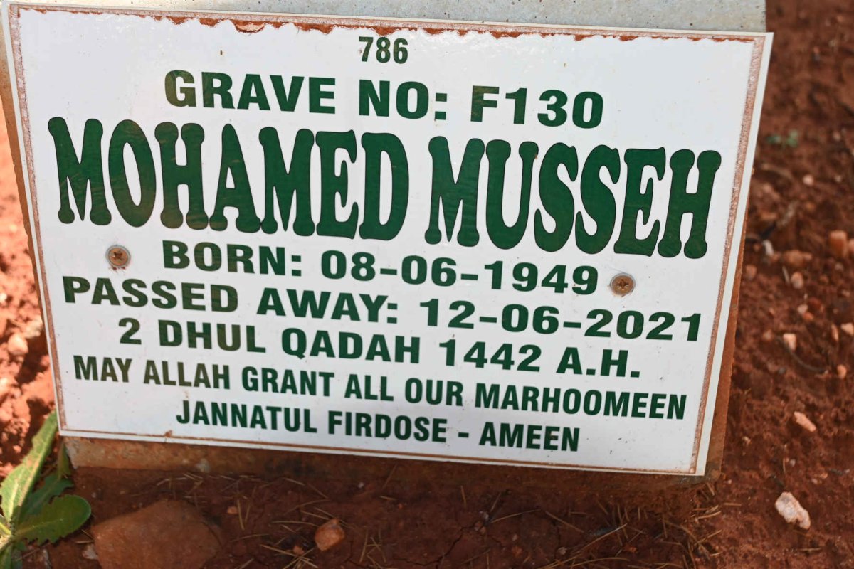 MUSSEH Mohamed 1949-2021