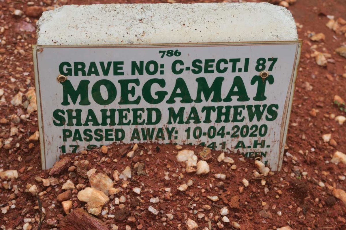MATHEWS Moegamat Shaheed -2020