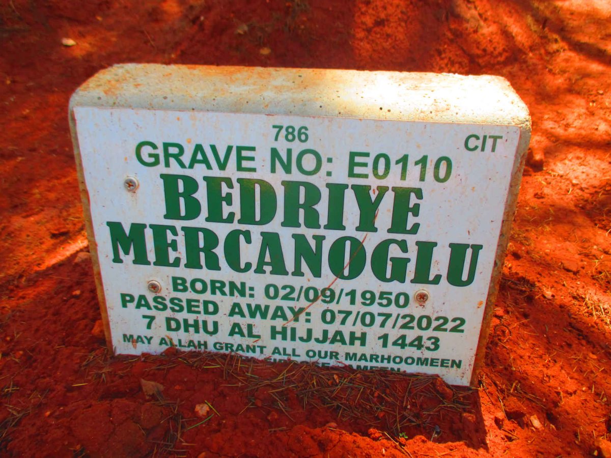 MERCANOGLU Bedriye 1950-2022
