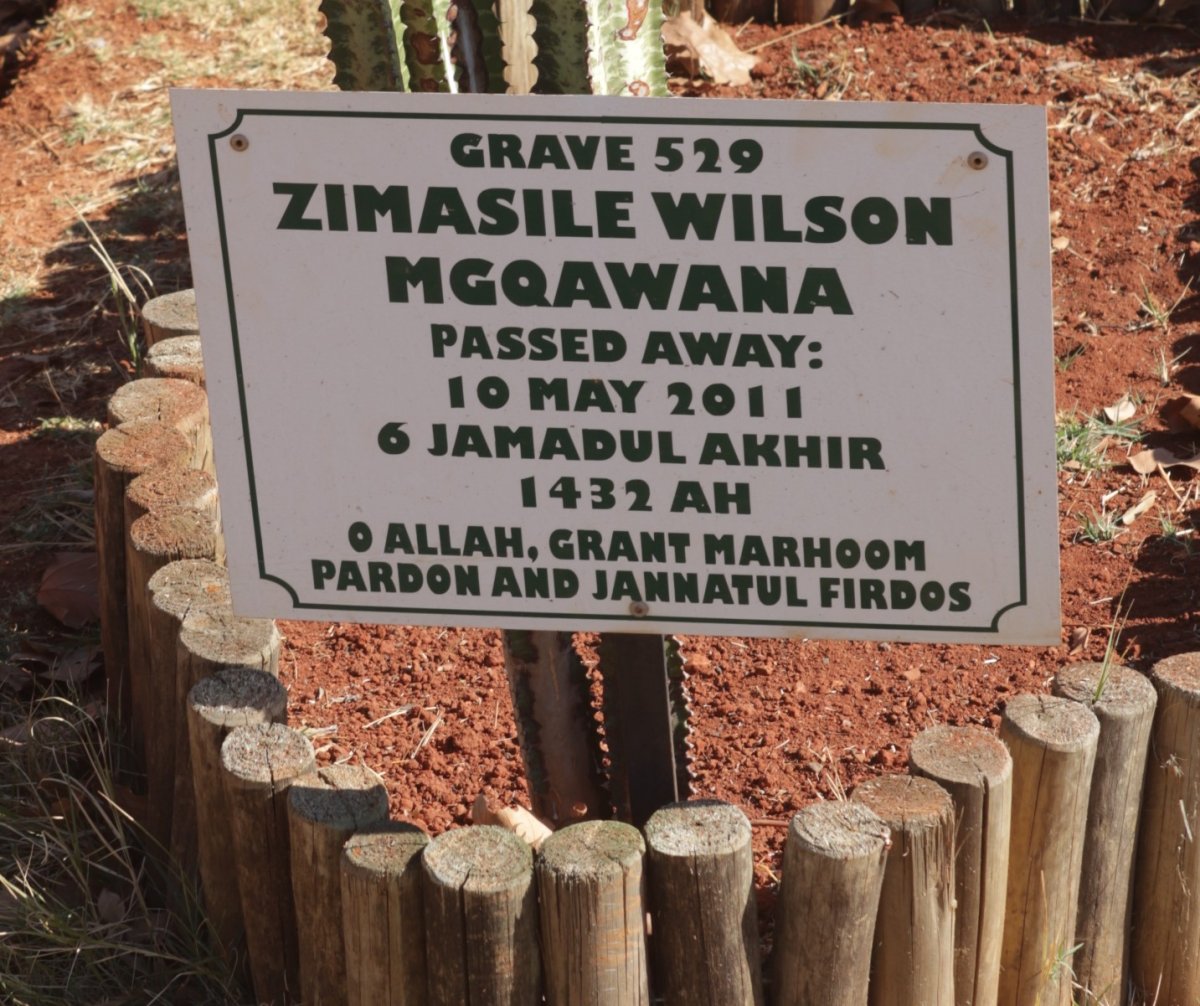 MGQAWANA Zimasile Wilson -2011