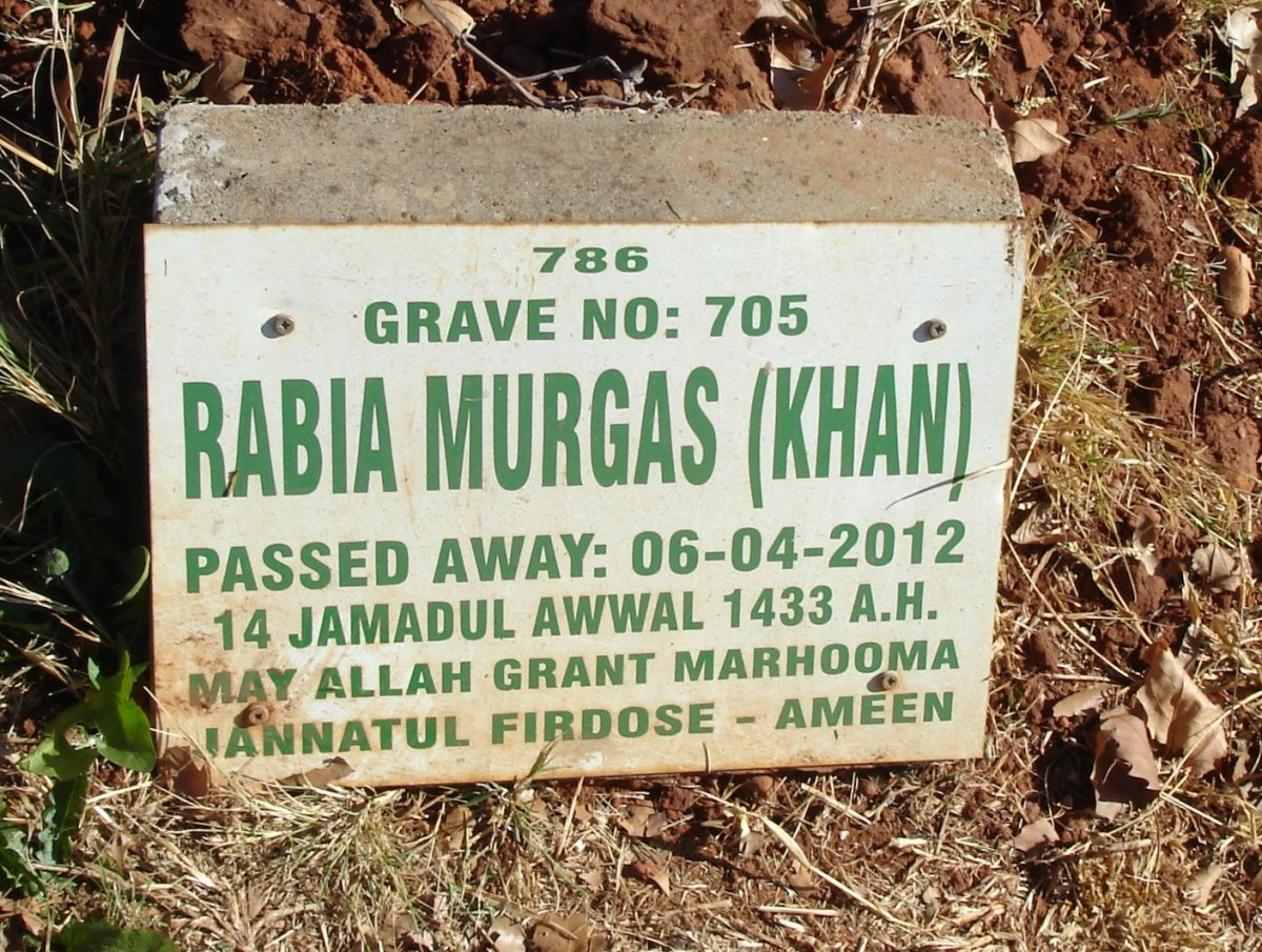 MURGAS Rabia nee KHAN -2012