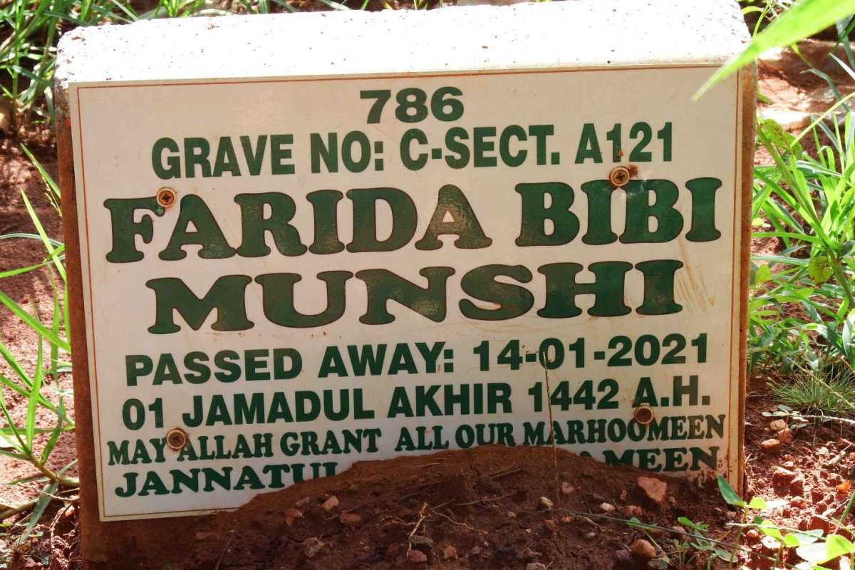 MUNSHI Farida Bibi -2021