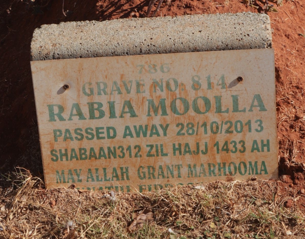 MOOLLA Rabia -2013