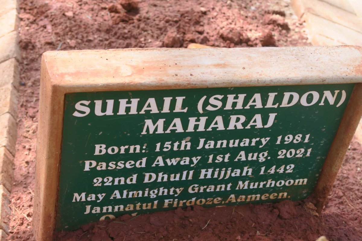 MAHARAJ Suhail 1981-2021