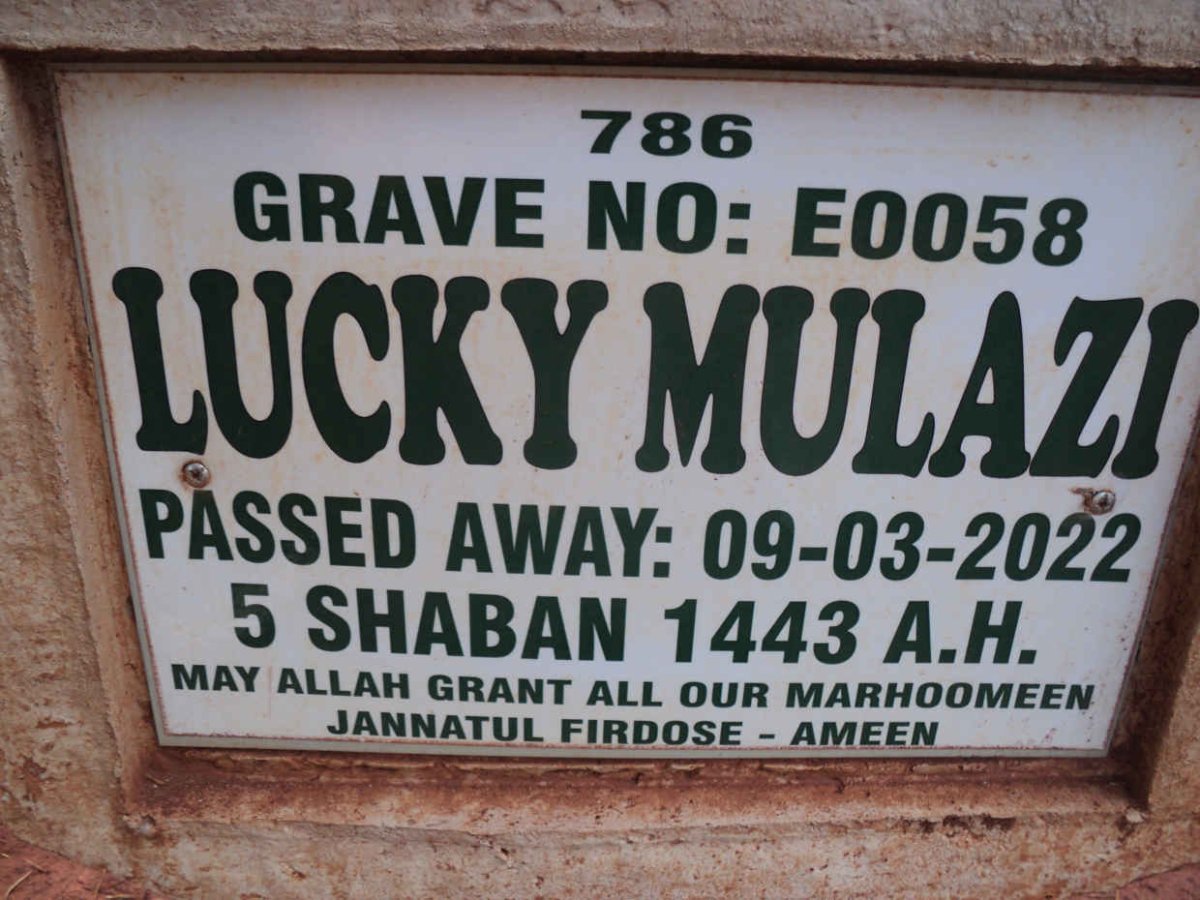 MULAZI Lucky -2022