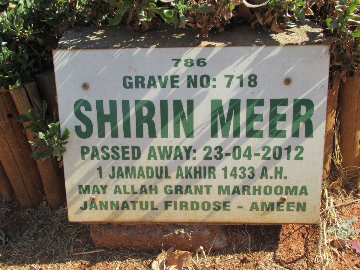 MEER Shirin -2012
