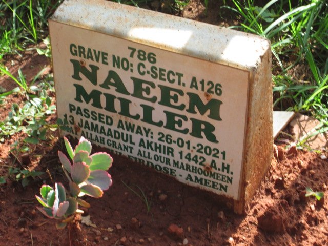 MILLER Naeem -2021
