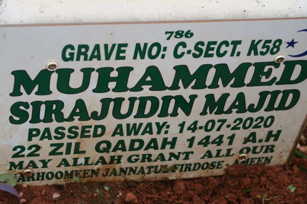 MUHAMMED Sirajudin Majid -2020