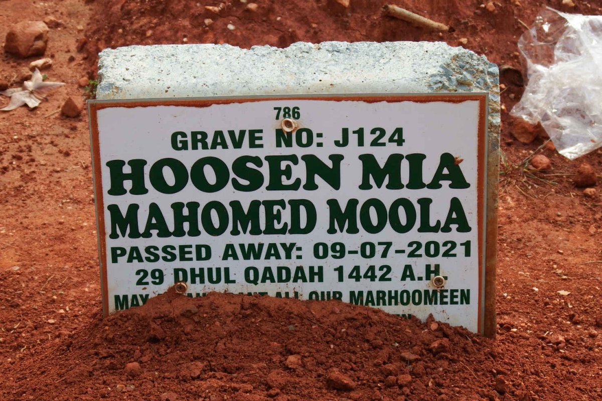 MOOLA Hoosen Mia Mahomed -2021