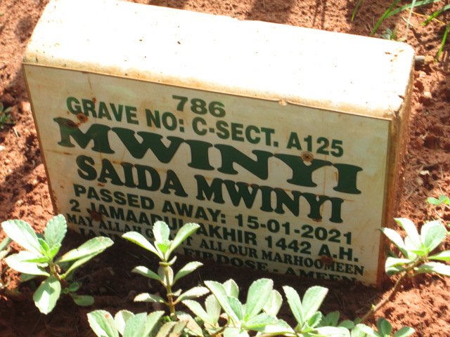 MWINYI Saida Mwinyi -2021