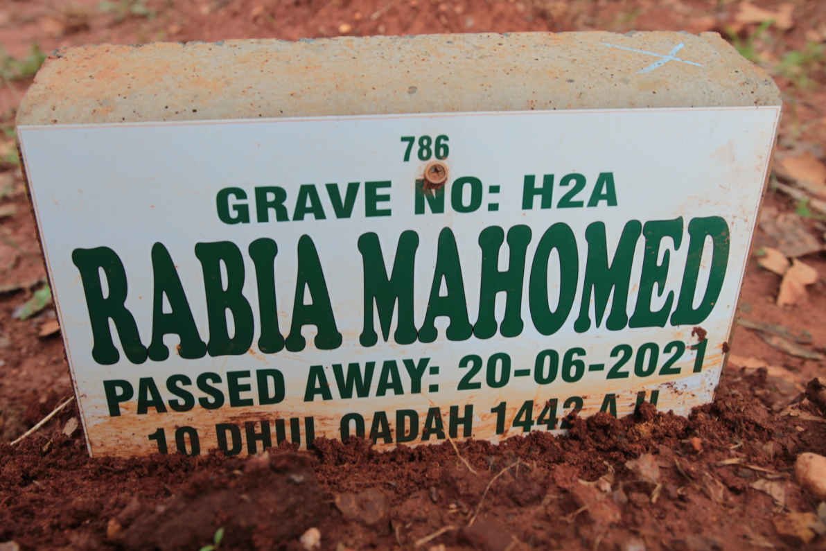 MAHOMED Rabia -2021