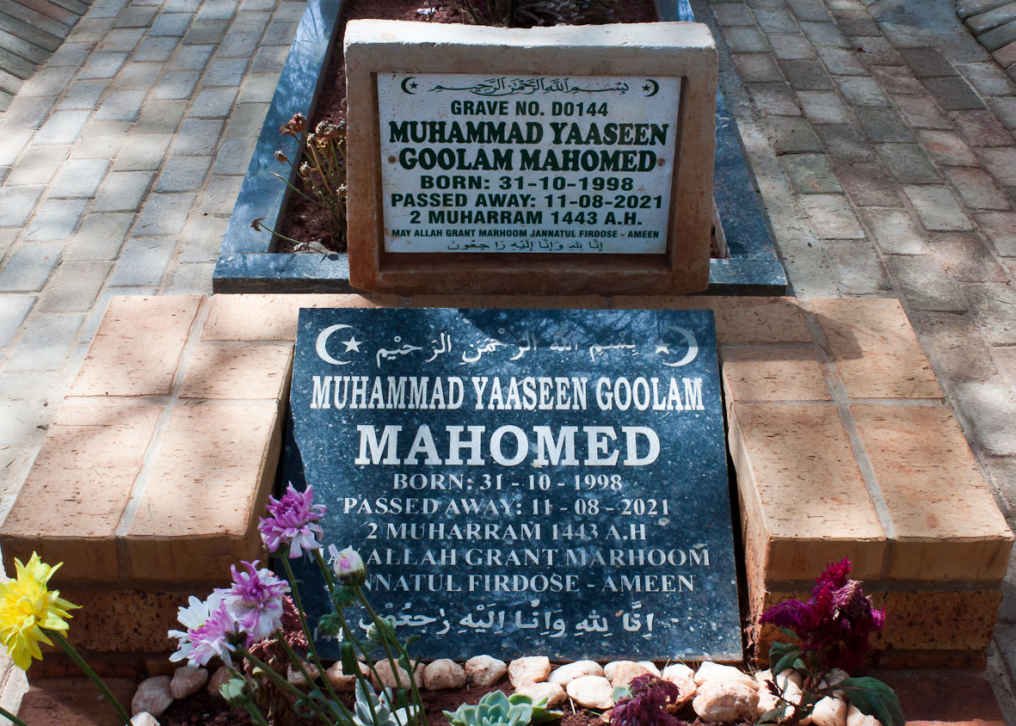 MAHOMED Muhammad Yaaseen Goolam 1998-2021