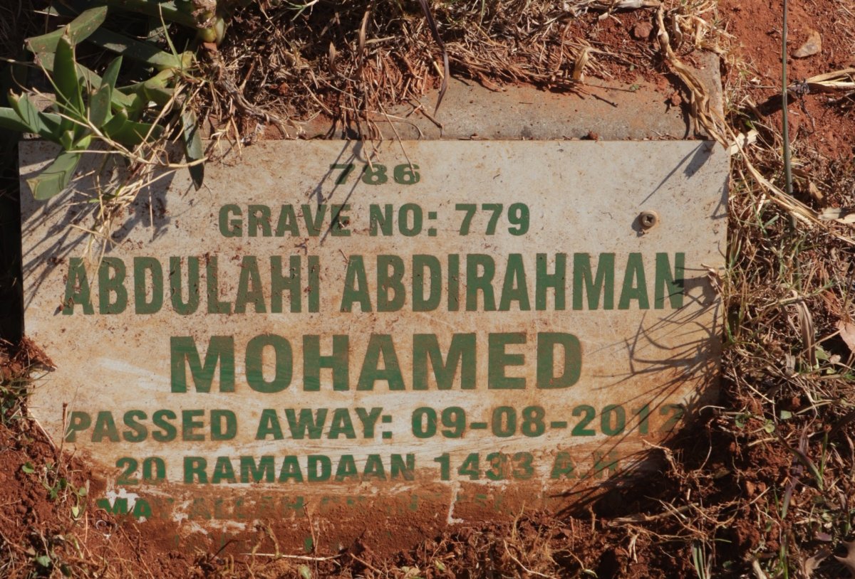 MOHAMED Abdulahi Abdirahman -2012