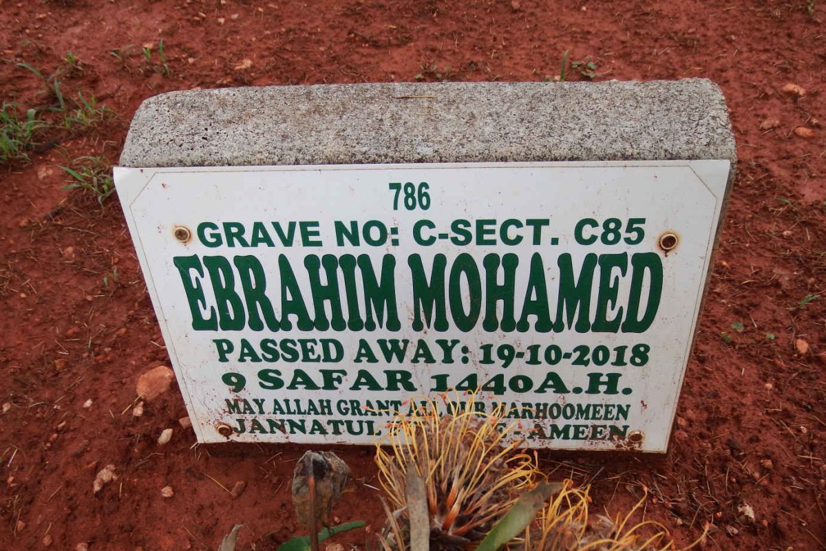 MOHAMED Ebrahim -2018