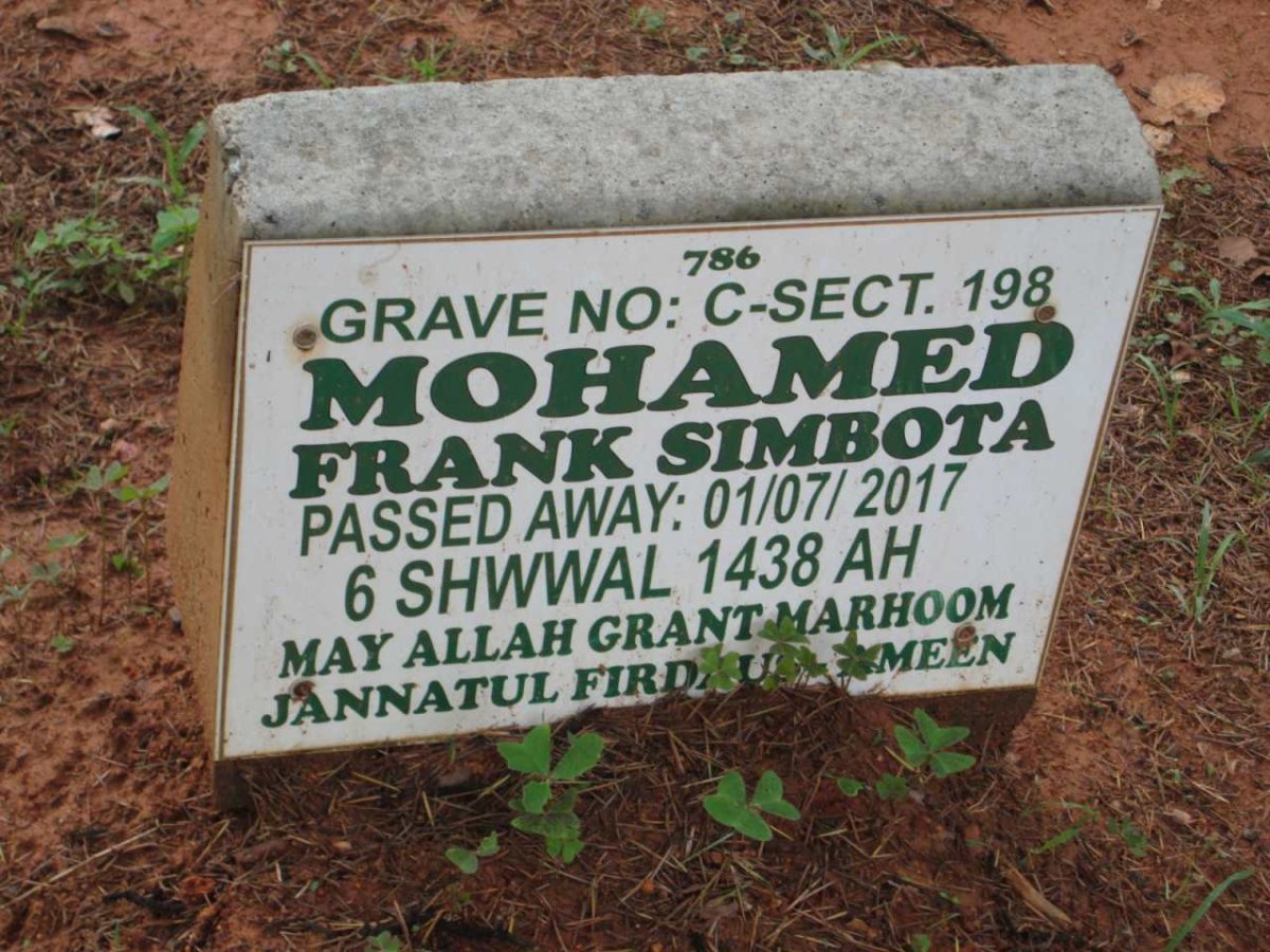 MOHAMED Frank Simbota -2017