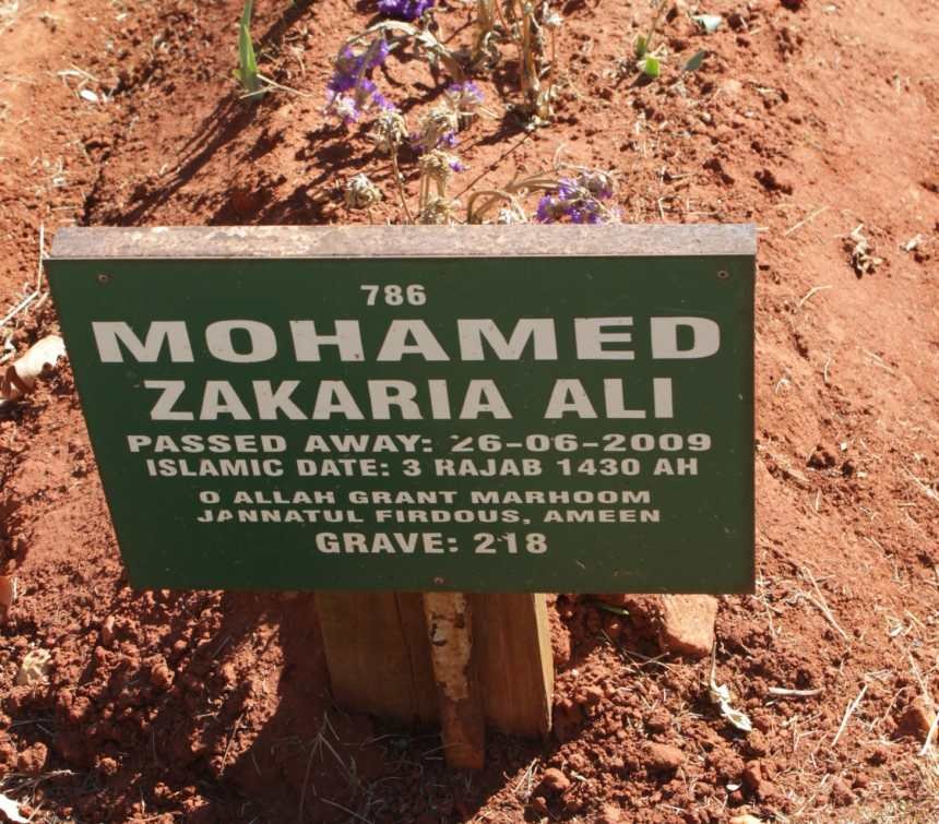 MOHAMED Zakaria Ali -2009