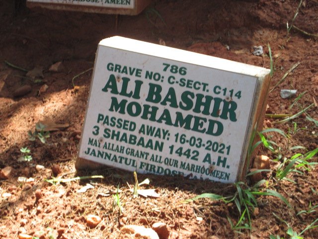 MOHAMED Ali Bashir -2021