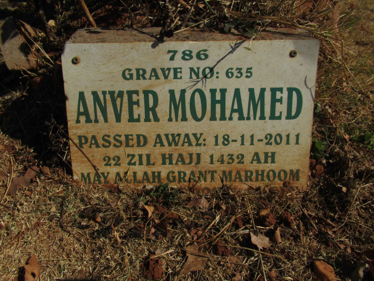 MOHAMED Anver -2011