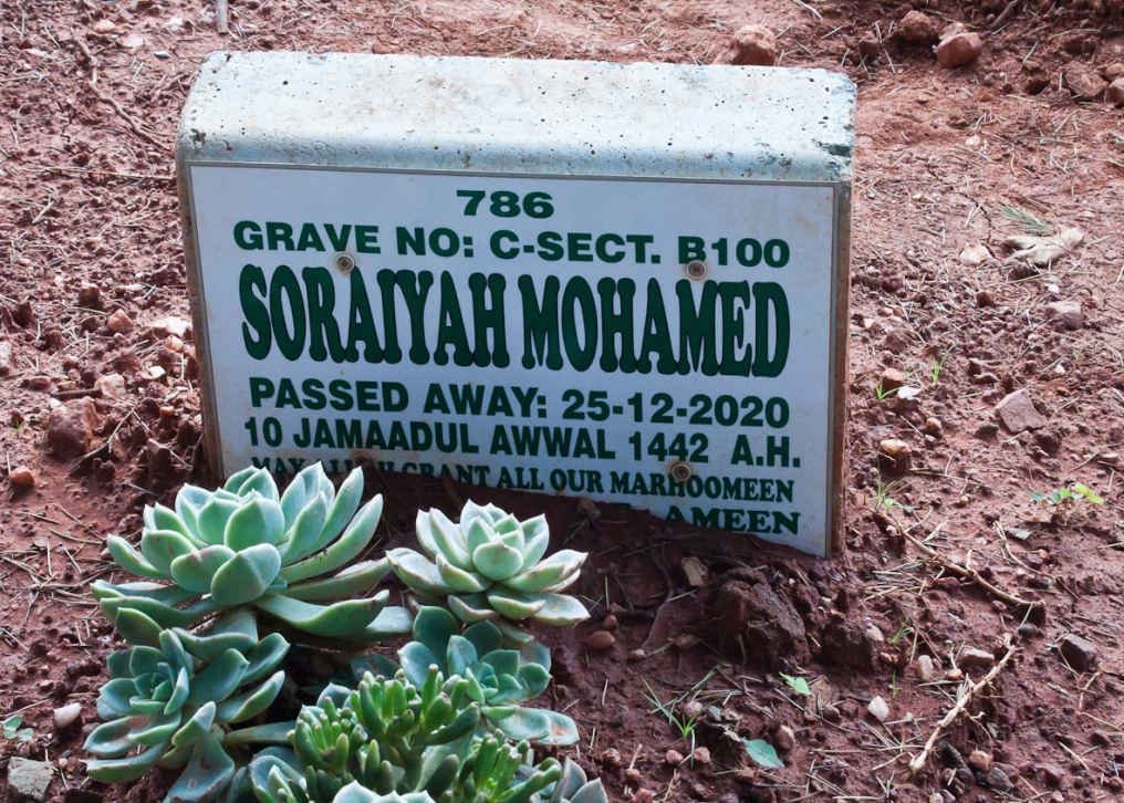 MOHAMED Soraiyah -2020