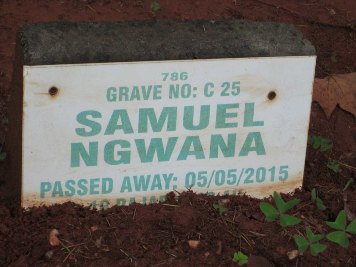 NGWANA Samuel -2015