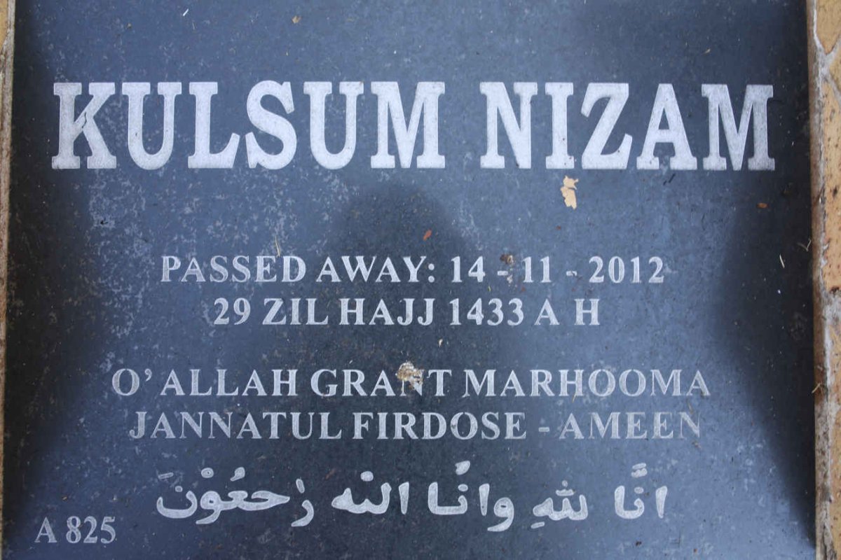 NIZAM Kulsum -2012