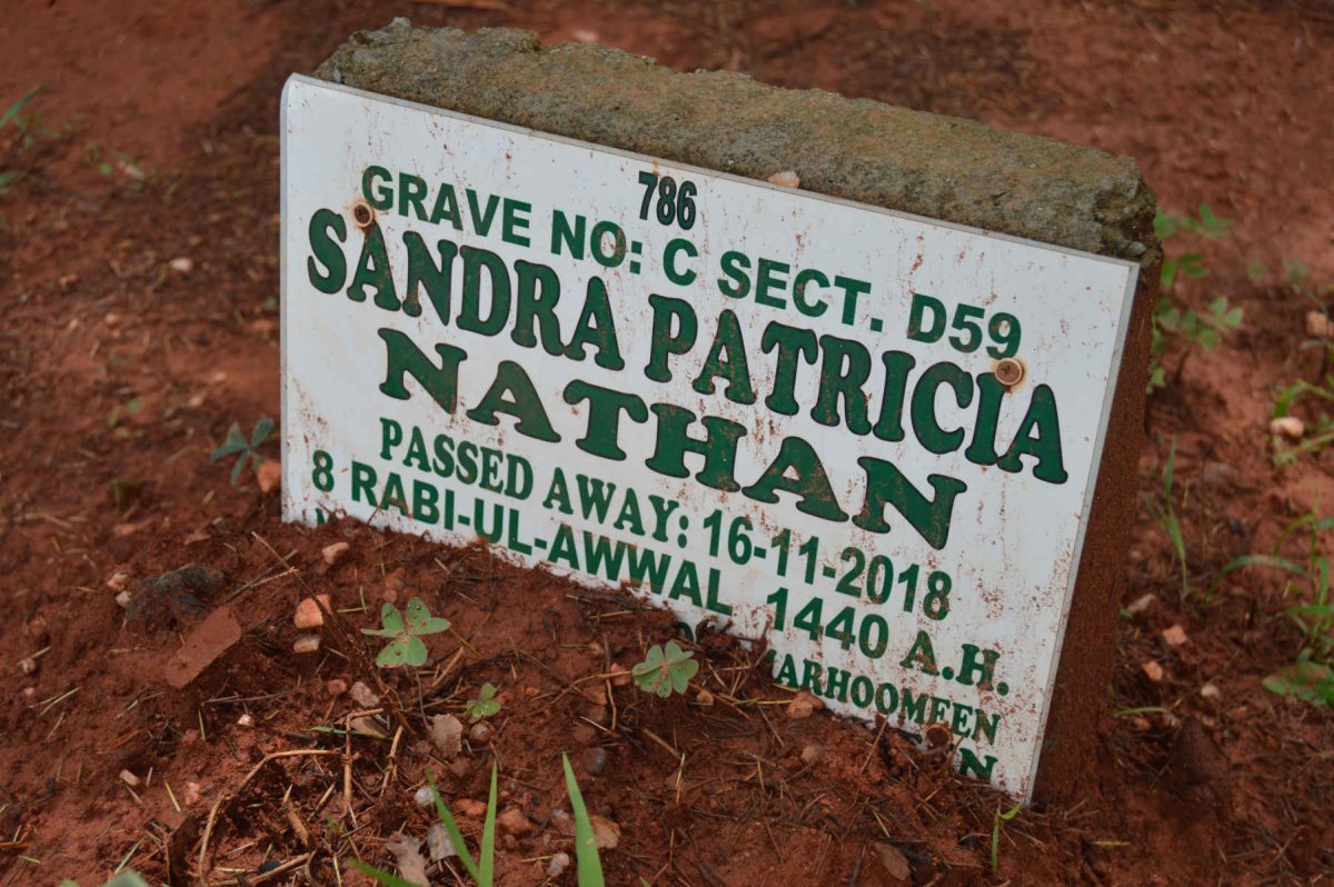 NATHAN Sandra Patricia -2018