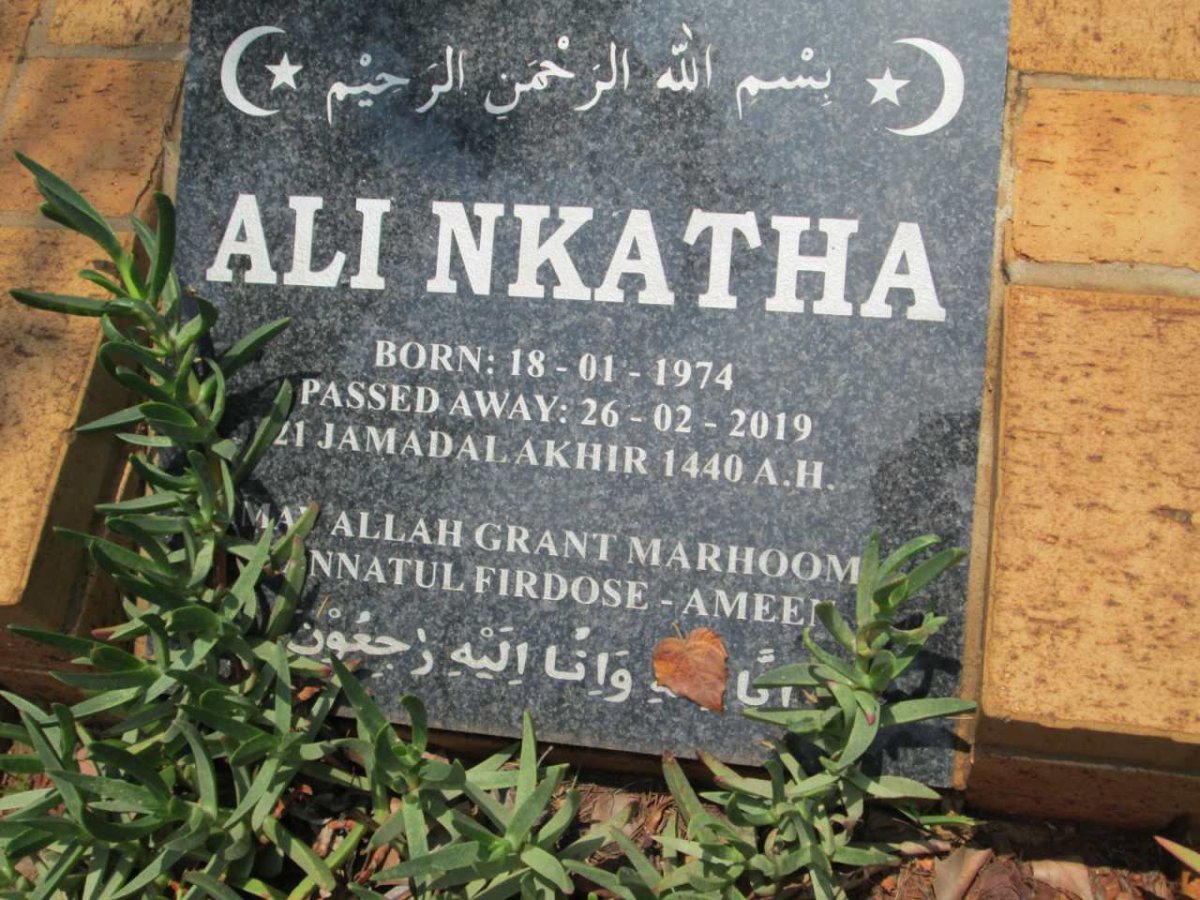 NKATHA Ali 1974-2019