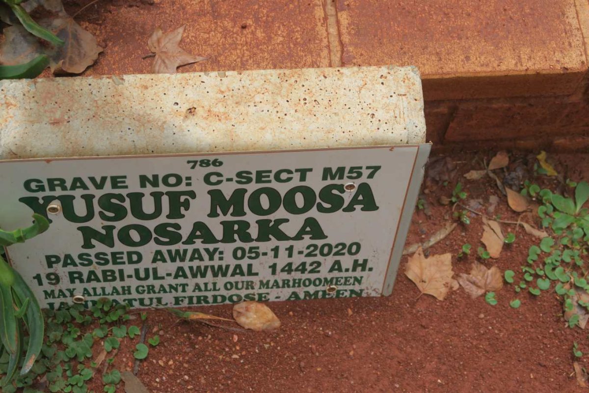NOSARKA Yusuf Moosa -2020
