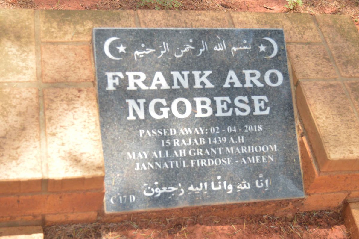 NGOBESE Frank Aro -2018
