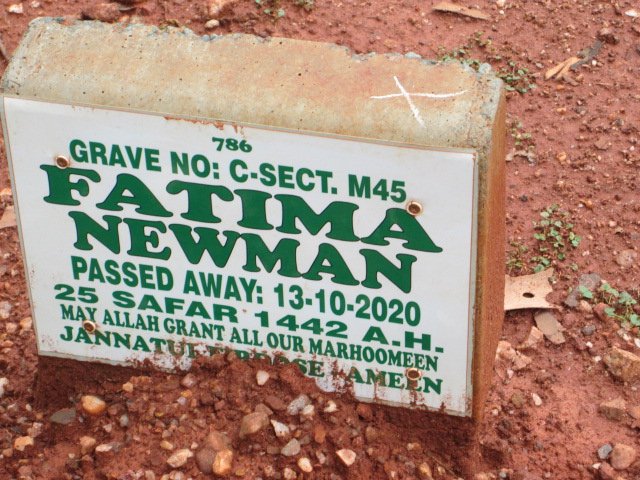 NEWMAN Fatima -2020