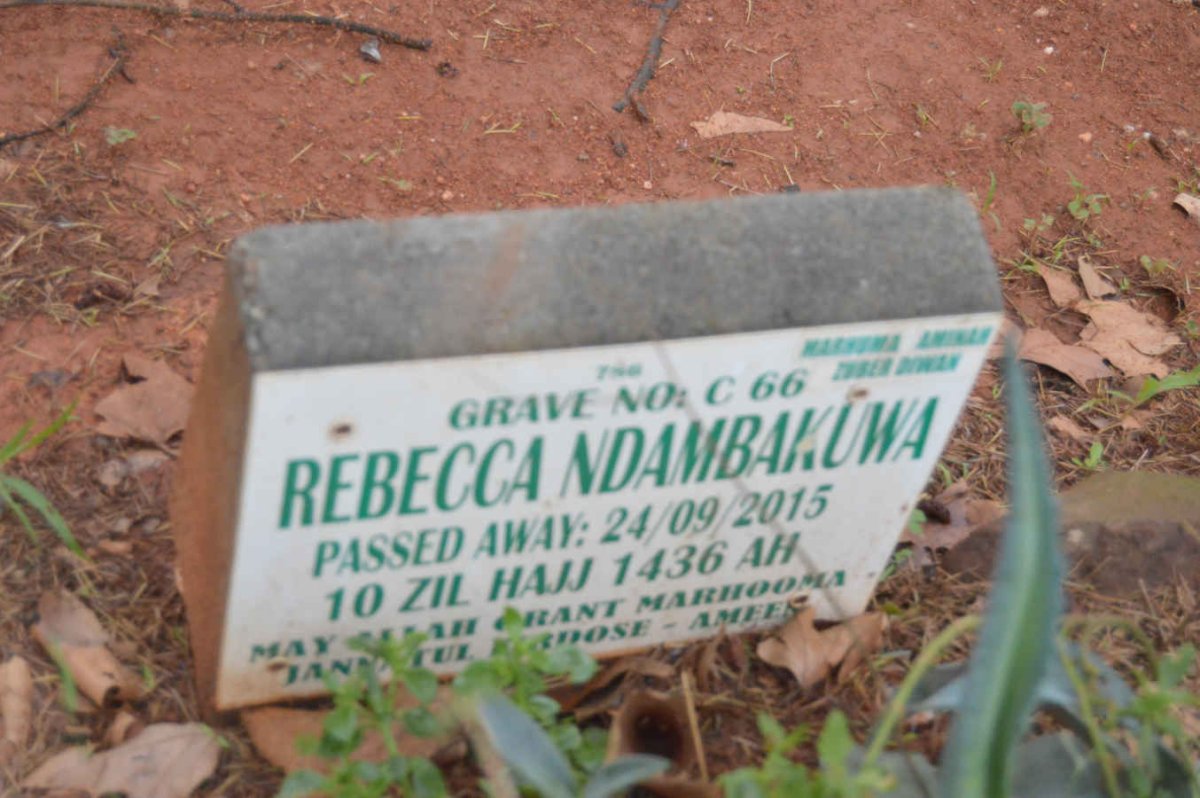 NDAMBAKUWA Rebecca -2015