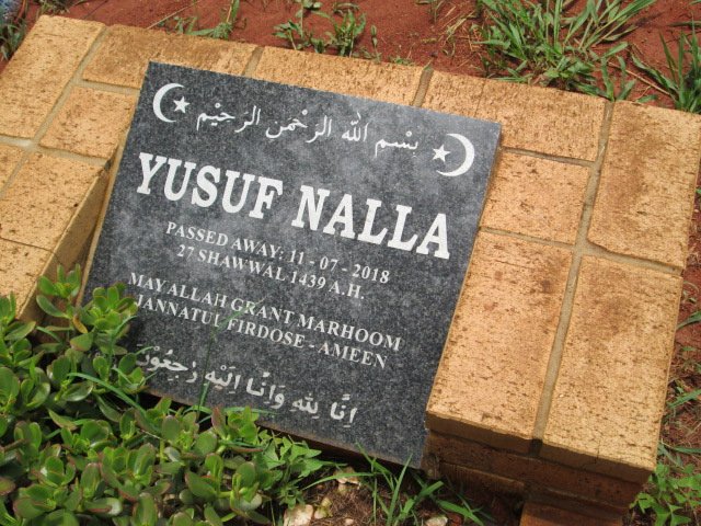 NALLA Yusuf -2018