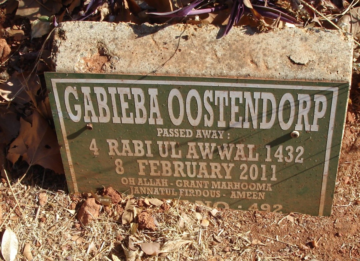 OOSTENDORP Gabieba -2011