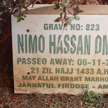 OMAR Nimo Hassan -2012