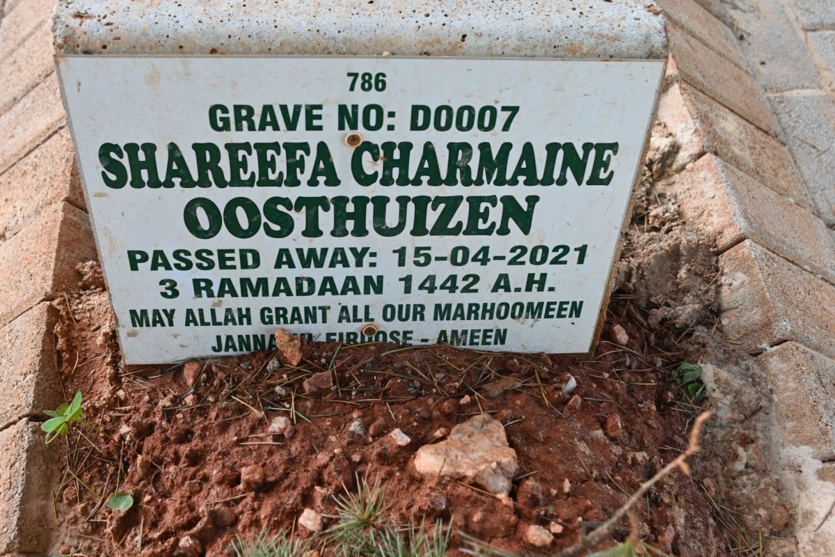 OOSTHUIZEN Shareefa Charmaine -2021